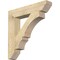Ekena Millwork Balboa Slat Rough Sawn Bracket, Douglas Fir, 6"W x 34"D x 34"H BKT06X34X34BOA06RDF - alternate 1